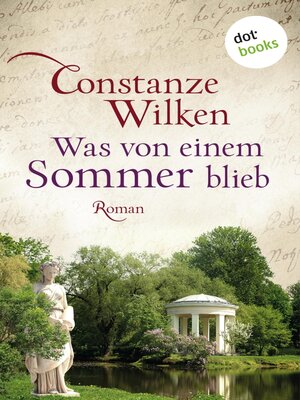 cover image of Was von einem Sommer blieb